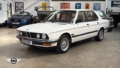 Lot 601 - 1986 BMW 525I AUTO