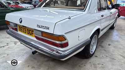 Lot 601 - 1986 BMW 525I AUTO