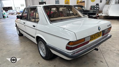 Lot 601 - 1986 BMW 525I AUTO