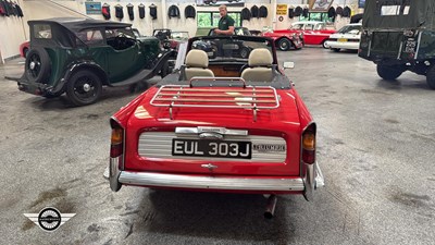 Lot 818 - 1971 TRIUMPH VITESSE