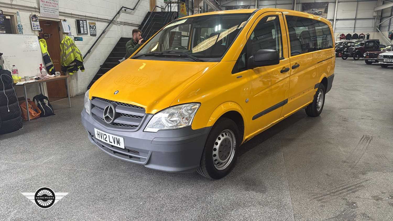 Lot 844 - 2012 MERCEDES-BENZ VITO 110 CDI TRAVELINER