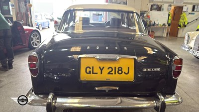 Lot 744 - 1971 ROVER 3.5 LITRE