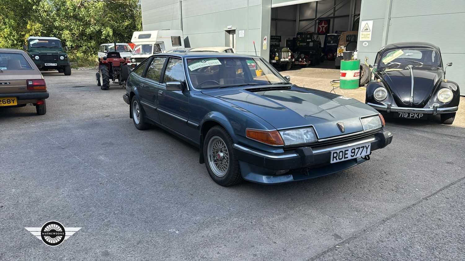 Lot 38 - 1982 ROVER 3500 VITESSE