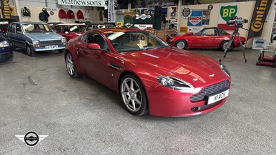 Lot 500 - 2006 ASTON MARTIN VANTAGE V8