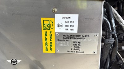 Lot 6 - 2007 MORGAN 4/4