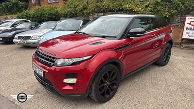 Lot 717 - 2012 LAND ROVER RANGE ROVER EVOQUE DYNAMICSD4A