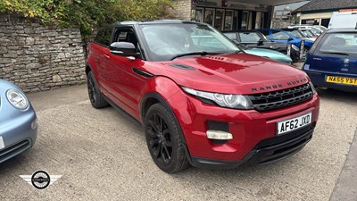 Lot 717 - 2012 LAND ROVER RANGE ROVER EVOQUE DYNAMICSD4A