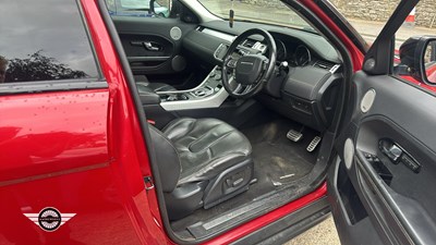 Lot 717 - 2012 LAND ROVER RANGE ROVER EVOQUE DYNAMICSD4A