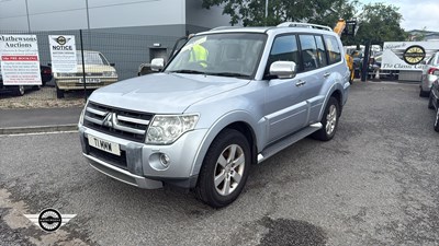 Lot 673 - 2007 MITSUBISHI SHOGUN ELEGANCE DI-D LWBA
