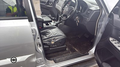 Lot 673 - 2007 MITSUBISHI SHOGUN ELEGANCE DI-D LWBA