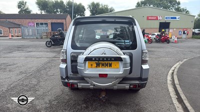 Lot 673 - 2007 MITSUBISHI SHOGUN ELEGANCE DI-D LWBA