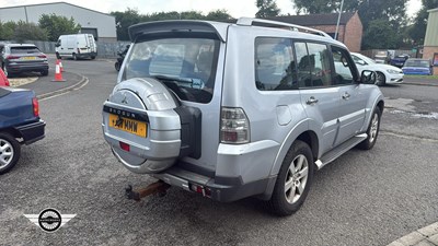 Lot 673 - 2007 MITSUBISHI SHOGUN ELEGANCE DI-D LWBA