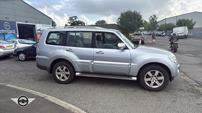 Lot 673 - 2007 MITSUBISHI SHOGUN ELEGANCE DI-D LWBA