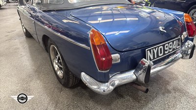 Lot 72 - 1972 MG B