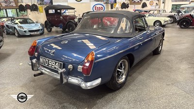 Lot 72 - 1972 MG B