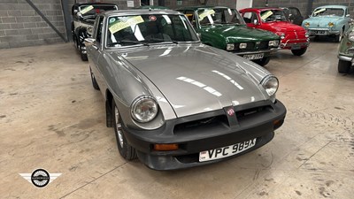 Lot 114 - 1981 MG B GT