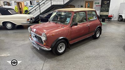 Lot 118 - 1979 AUSTIN MORRIS MINI SPECIAL