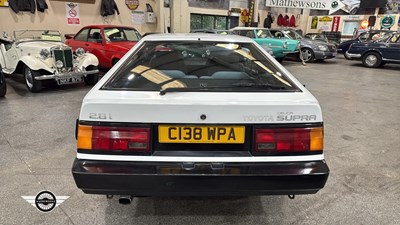 Lot 130 - 1985 TOYOTA CELICA SUPRA AUTO