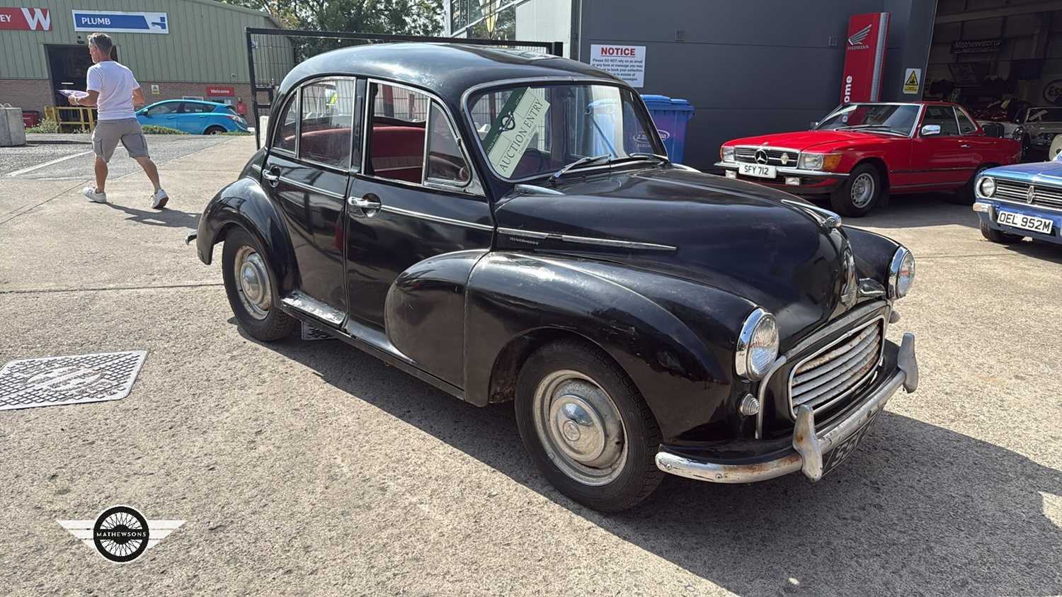 Lot 148 - 1962 MORRIS MINOR 1000