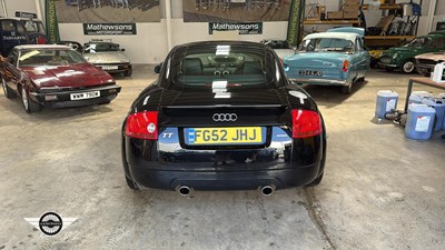 Lot 158 - 2002 AUDI TT QUATTRO (225 BHP)