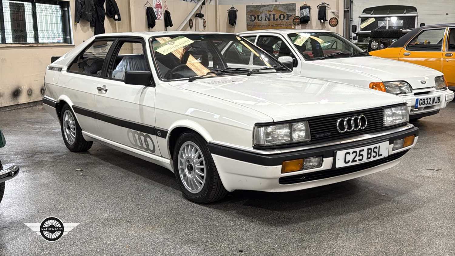 Lot 106 - 1985 AUDI COUPE QUATTRO