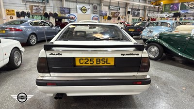 Lot 106 - 1985 AUDI COUPE QUATTRO