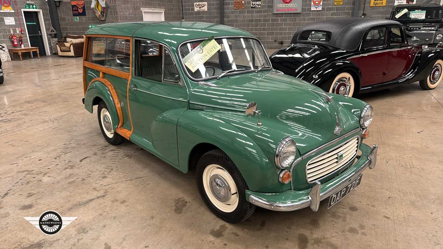 Lot 184 - 1968 MORRIS MINOR TRAVELLER