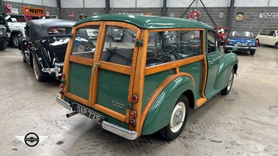 Lot 184 - 1968 MORRIS MINOR TRAVELLER