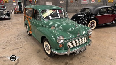 Lot 184 - 1968 MORRIS MINOR TRAVELLER