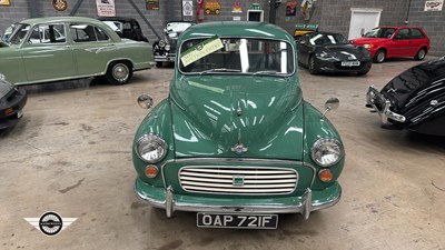 Lot 184 - 1968 MORRIS MINOR TRAVELLER