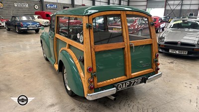Lot 184 - 1968 MORRIS MINOR TRAVELLER