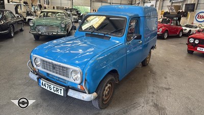Lot 192 - 1984 RENAULT 4 F6