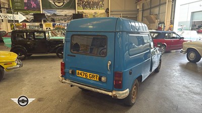 Lot 192 - 1984 RENAULT 4 F6