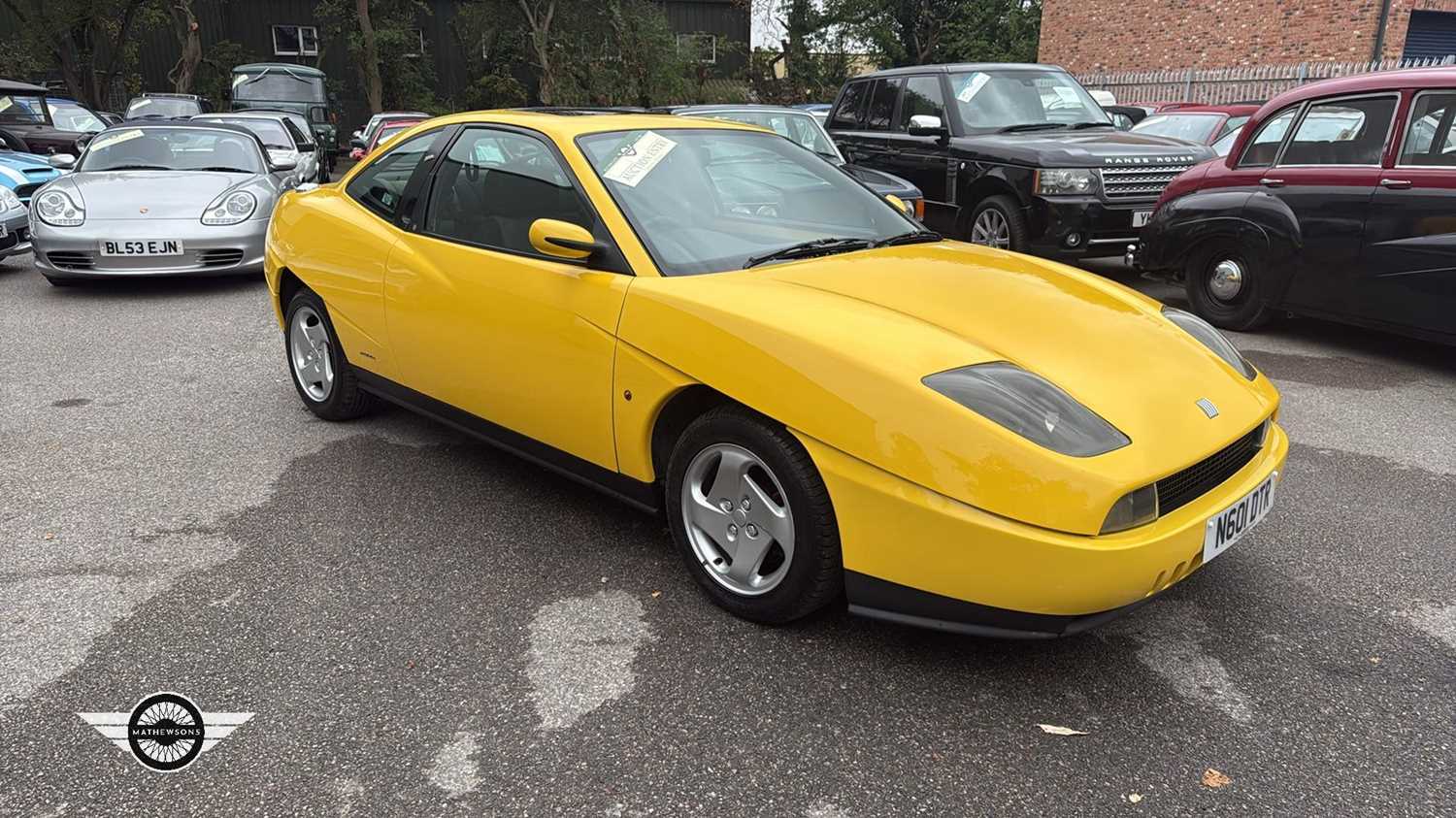 Lot 246 - 1995 FIAT COUPE 16V