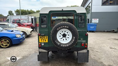 Lot 157 - 2003 LAND ROVER DEFENDER 90 TD5