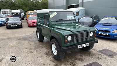 Lot 157 - 2003 LAND ROVER DEFENDER 90 TD5