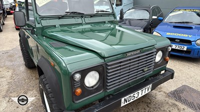 Lot 157 - 2003 LAND ROVER DEFENDER 90 TD5
