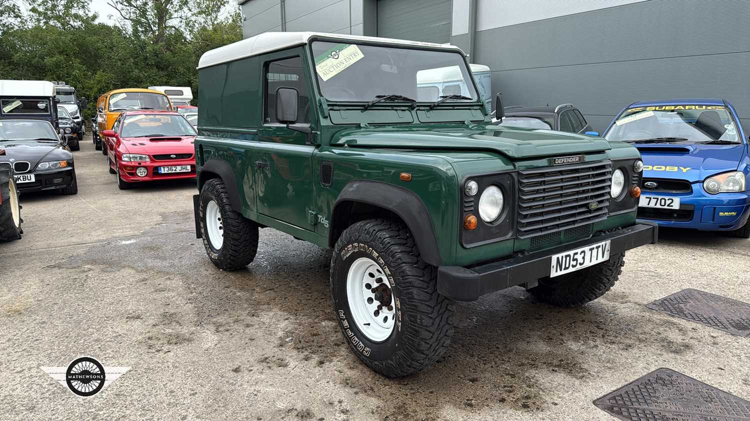 2003 LAND ROVER DEFENDER 90 TD5