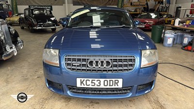 Lot 264 - 2003 AUDI TT COUPE QUATTRO