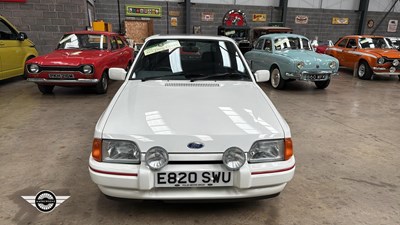 Lot 274 - 1987 FORD ESCORT XR3 INJ
