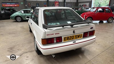Lot 274 - 1987 FORD ESCORT XR3 INJ