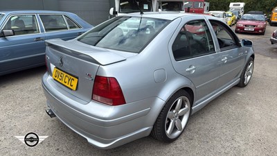 Lot 10 - 2001 VOLKSWAGEN BORA V5
