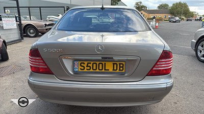 Lot 364 - 2004 MERCEDES S500L AUTO