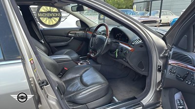 Lot 364 - 2004 MERCEDES S500L AUTO