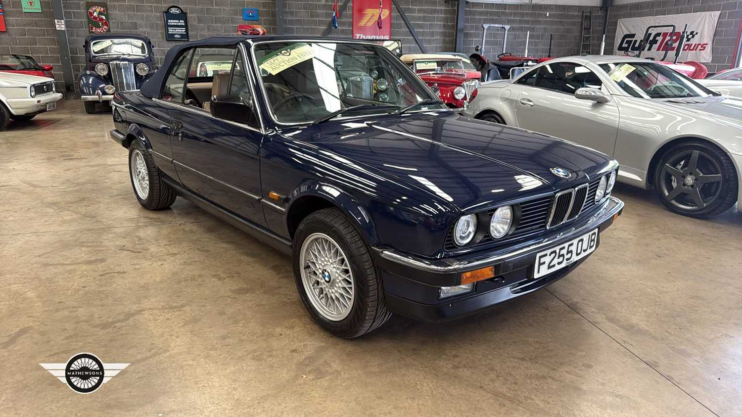 Lot 370 - 1989 BMW 325I CABRIOLET