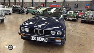 Lot 370 - 1989 BMW 325I CABRIOLET