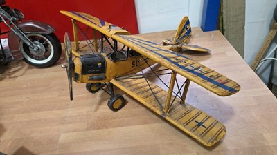 Lot 87 - BOX OF TIN PLATE MODELS