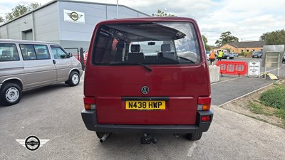 Lot 470 - 1995 VOLKSWAGEN TRANSPORTER CARAVELLE