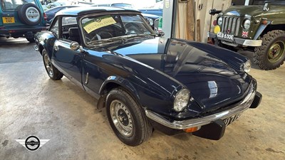 Lot 552 - 1972 TRIUMPH SPITFIRE