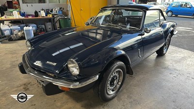 Lot 258 - 1972 TRIUMPH SPITFIRE